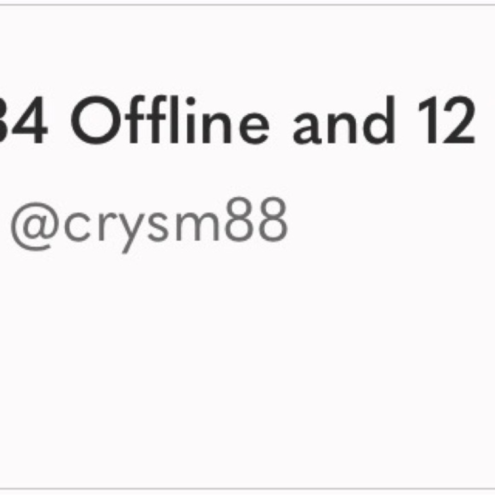 Free shipping @crysm88